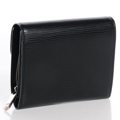 Louis Vuitton Epi Joey Wallet Black 3 of 8