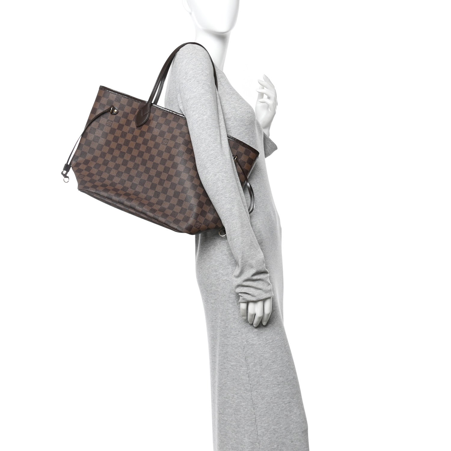 Louis Vuitton Damier Ebene Neverfull MM 2 of 15