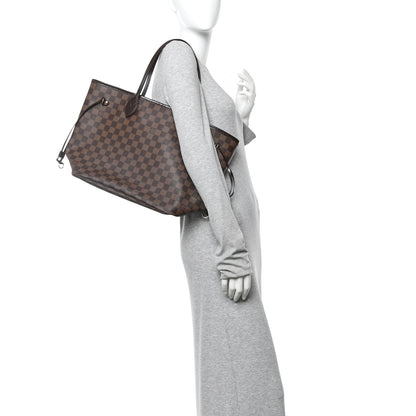 Louis Vuitton Damier Ebene Neverfull MM 2 of 15