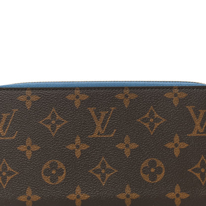 Louis Vuitton Monogram Zippy Wallet Blue Jean 7 of 9