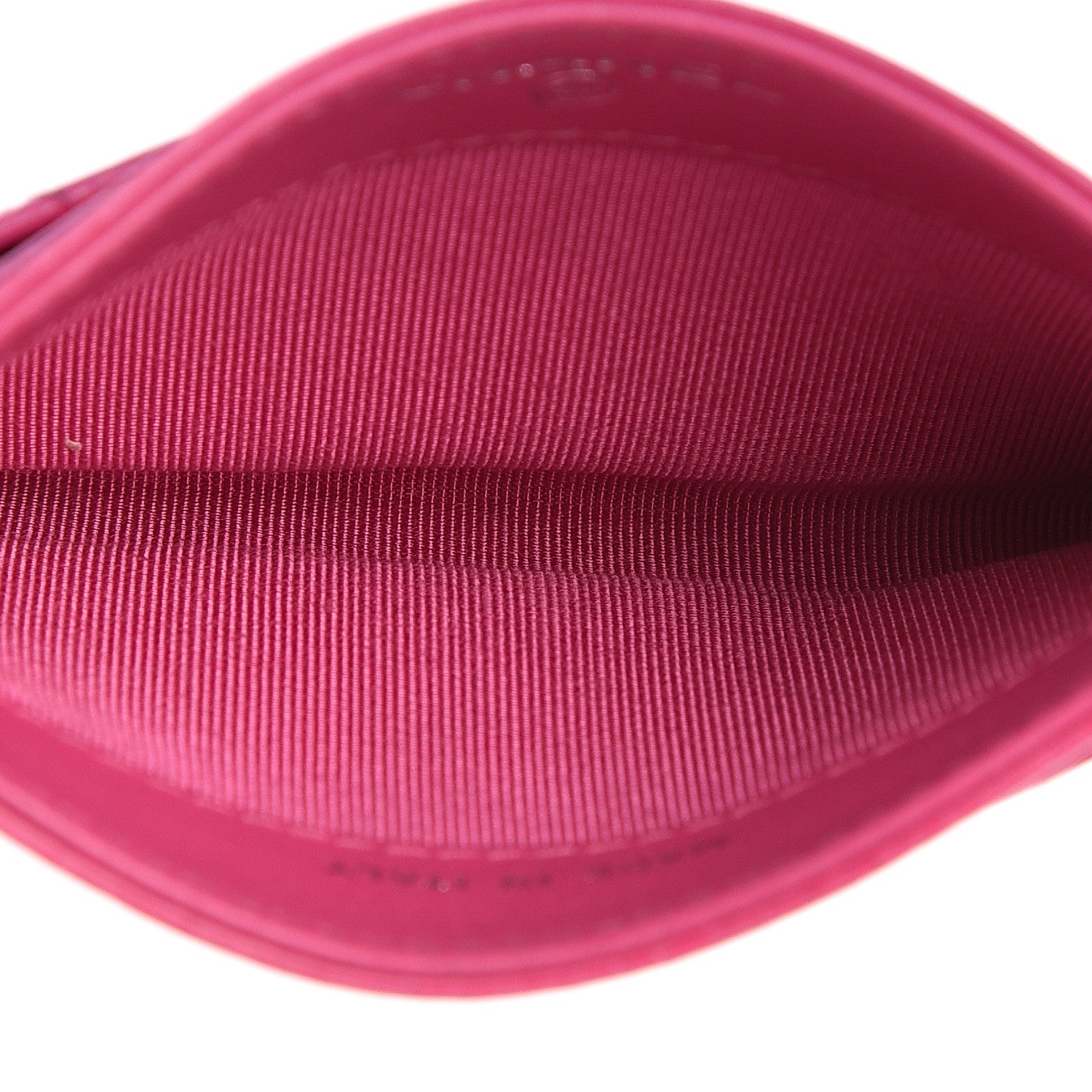 Chanel Caviar Quilted Card Holder Pink 4 of 12