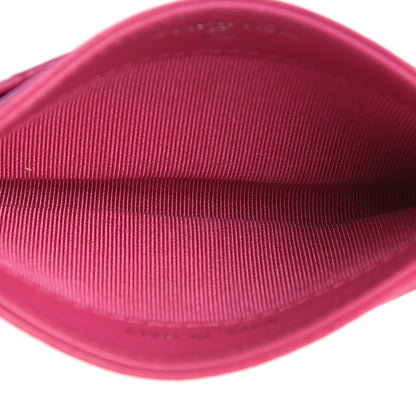 Chanel Caviar Quilted Card Holder Pink 4 of 12