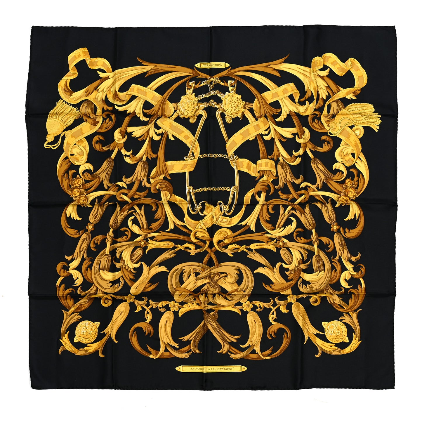 Silk Le Mors A La Conetable Scarf 90