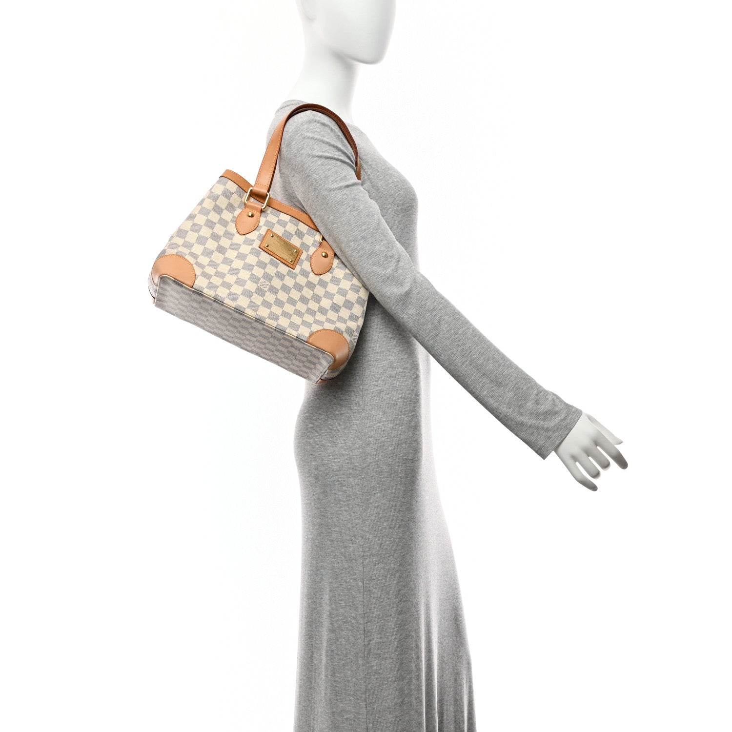 Louis Vuitton Damier Azur Hampstead PM 2 of 10