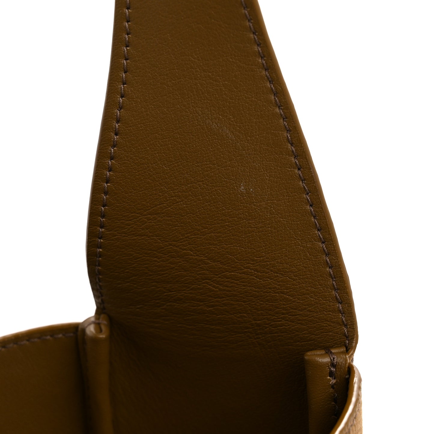 Calfskin Lizard Embossed Small Le 5 A 7 Soft Hobo Dark Pistachio