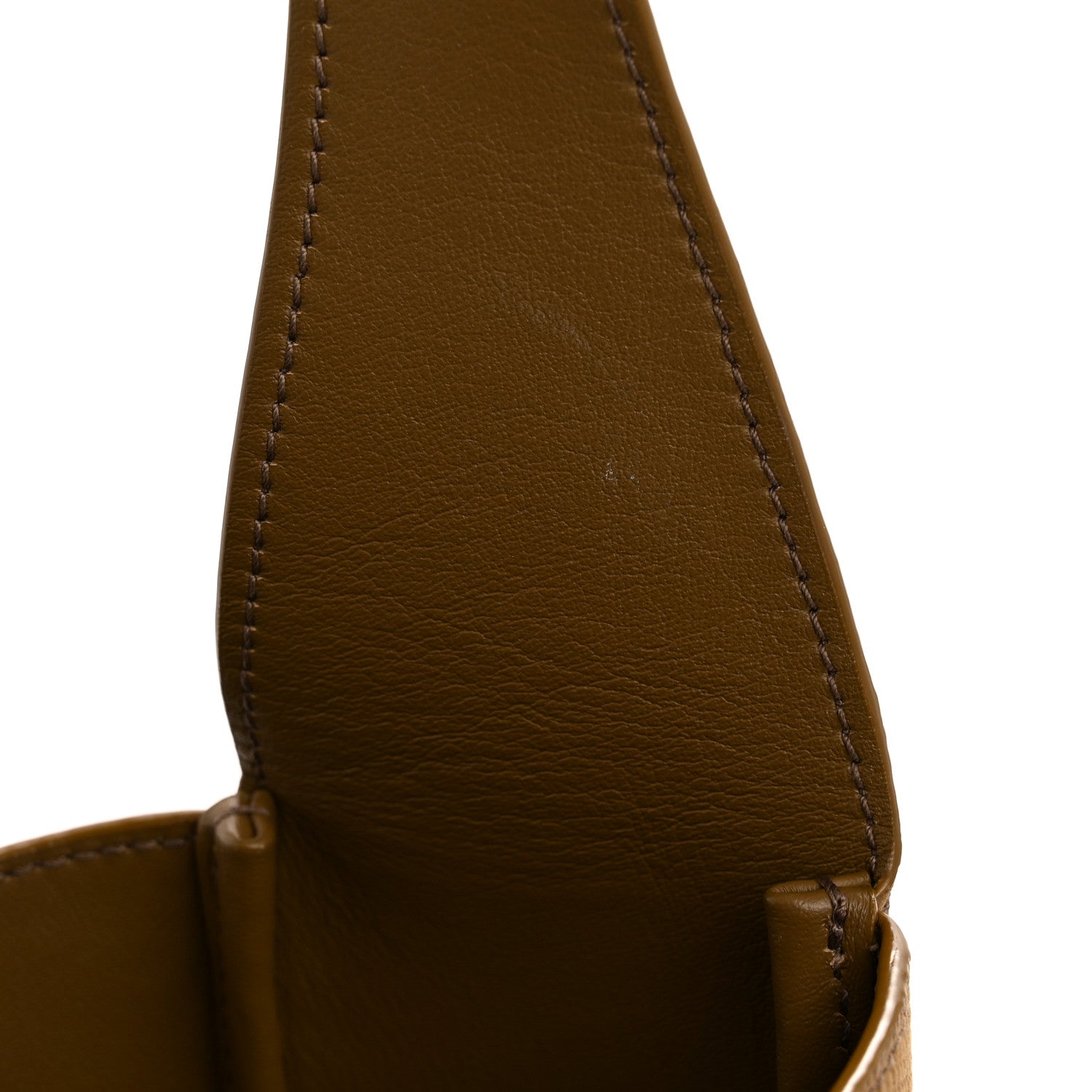 Saint Laurent Calfskin Lizard Embossed Small Le 5 A 7 Soft Hobo Dark Pistachio 11 of 12