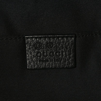 Gucci Nylon Monogram Fanny Pack Belt Bag Black 7 of 10