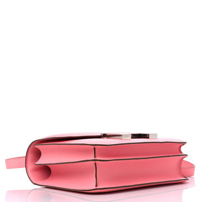 Hermes Epsom Constance 24 Rose Confetti 4 of 10