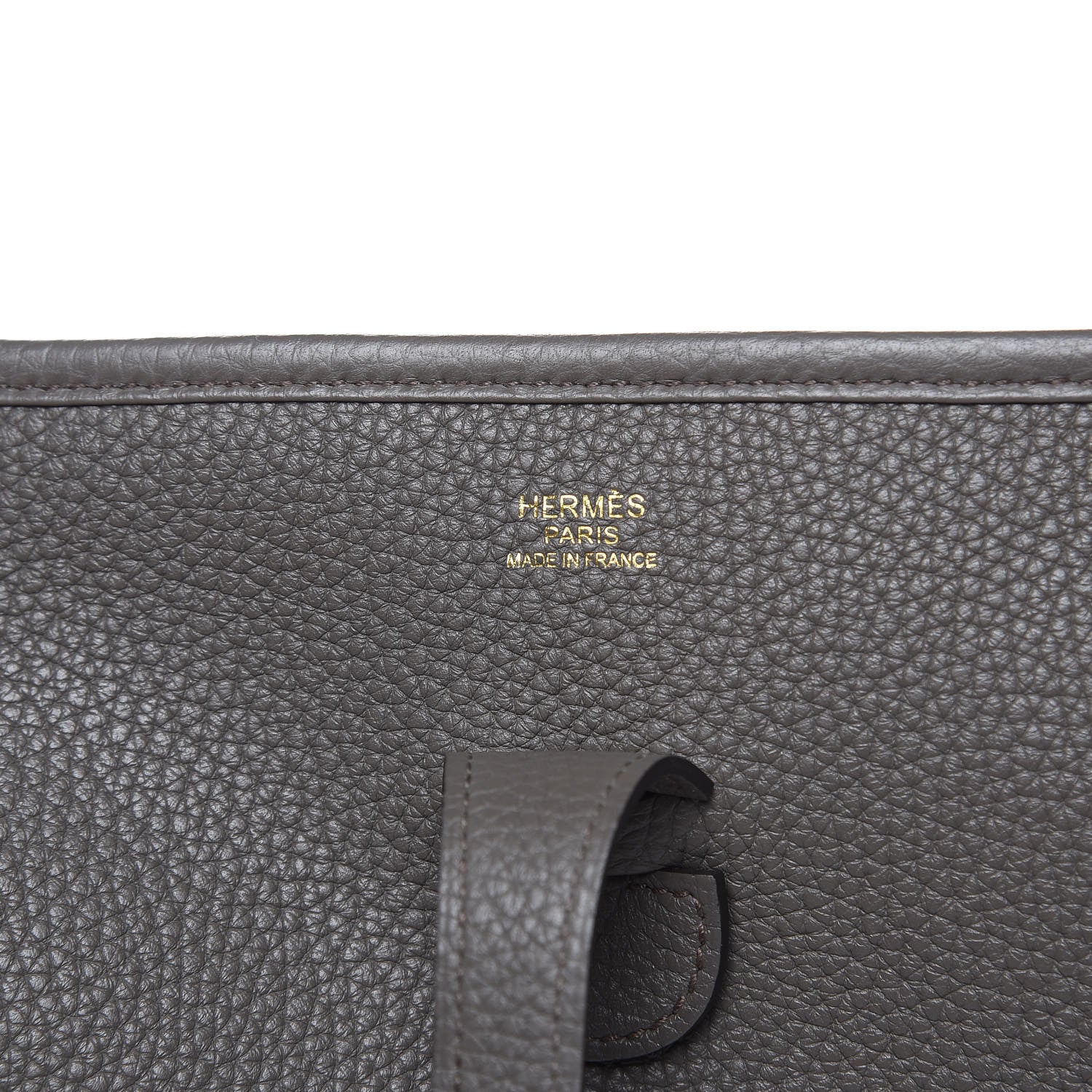 Hermes Taurillon Clemence Evelyne III PM Etain 6 of 11