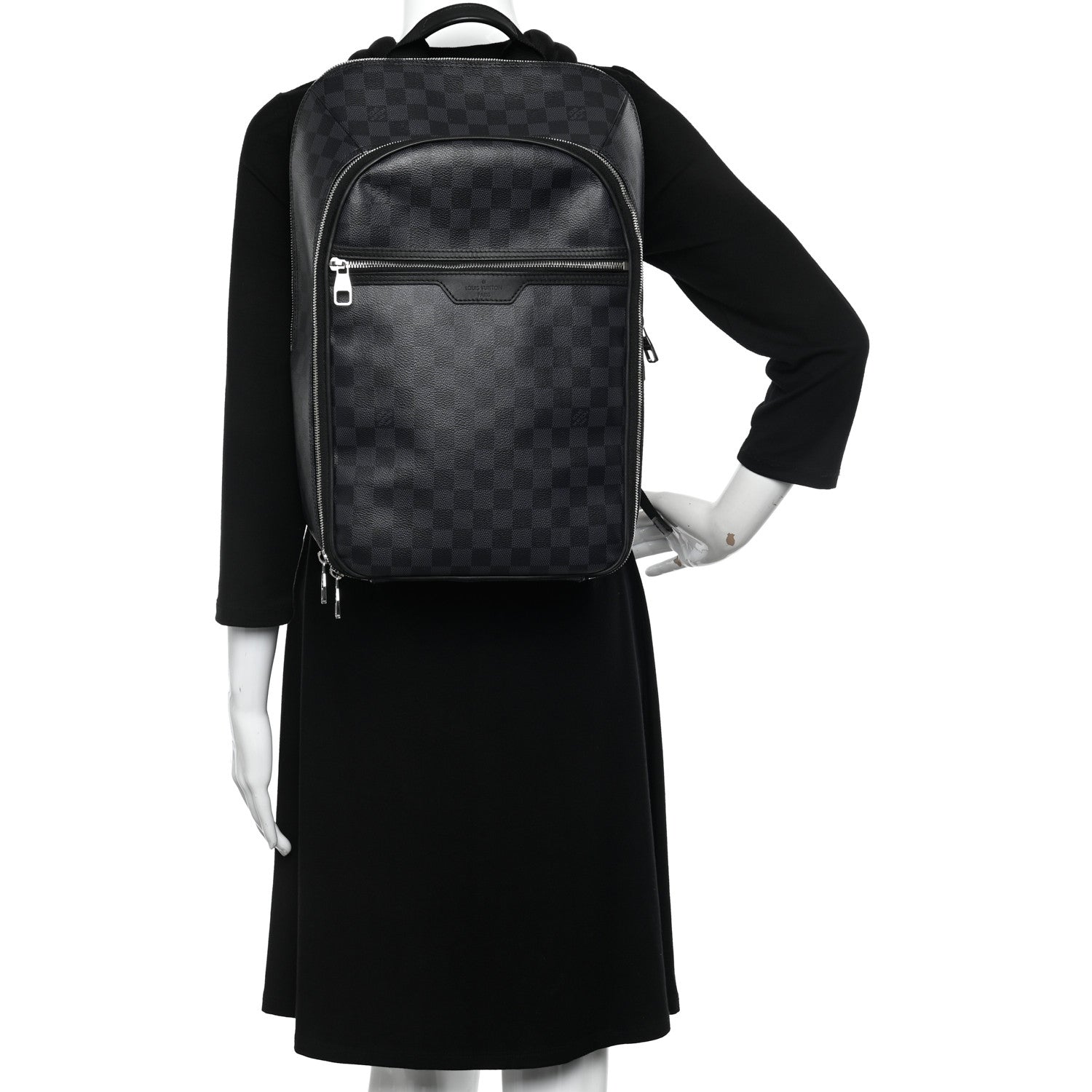 Louis Vuitton Damier Graphite Michael Backpack NV2 2 of 8