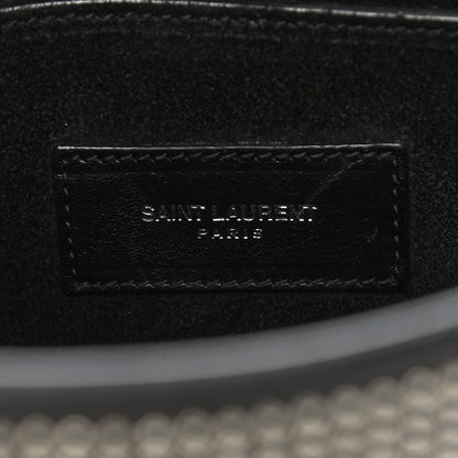 Saint Laurent Calfskin Stud Sac De Jour Clutch Black 5 of 6