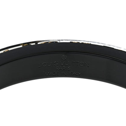 Louis Vuitton Resin Swarovski Small Inclusion Bracelet PM Black 4 of 5