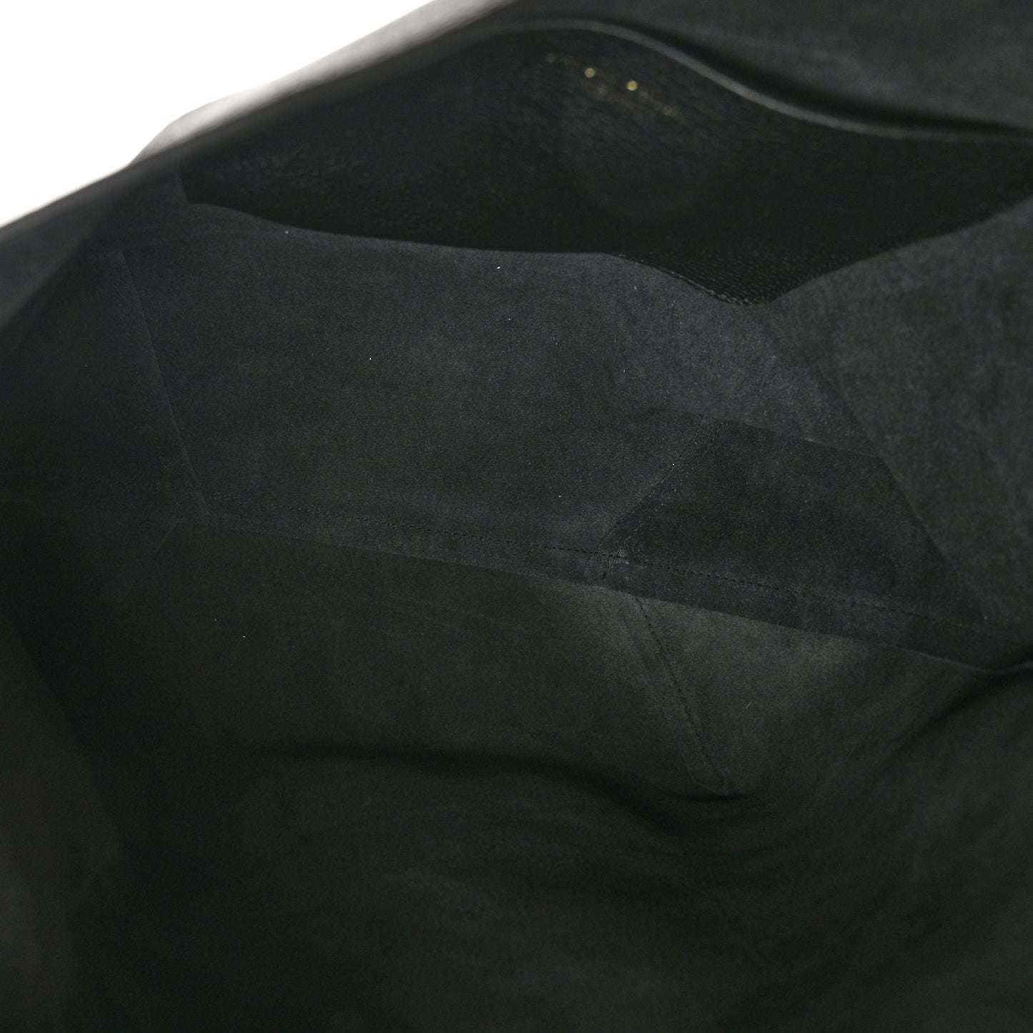 Pebbled Calfskin Everyday Cabas Black