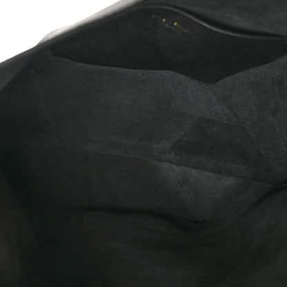 Mansur Gavriel Pebbled Calfskin Everyday Cabas Black 5 of 9