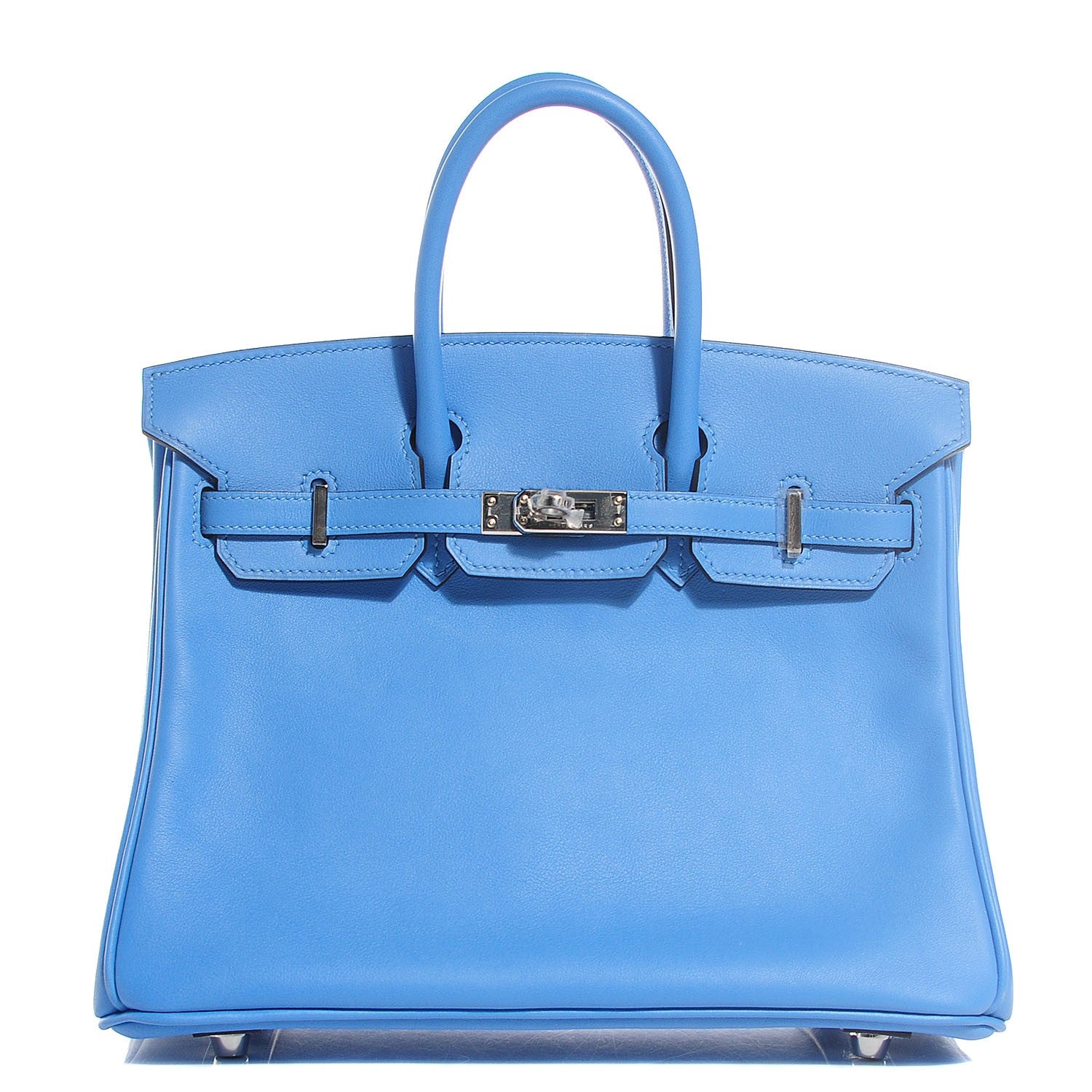 Hermes Swift Birkin 25 Bleu Paradis 1 of 21