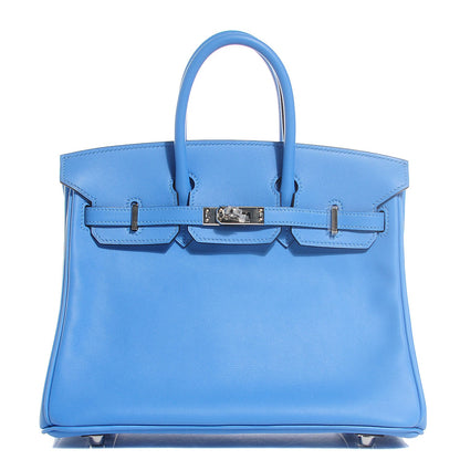 Hermes Swift Birkin 25 Bleu Paradis 1 of 21