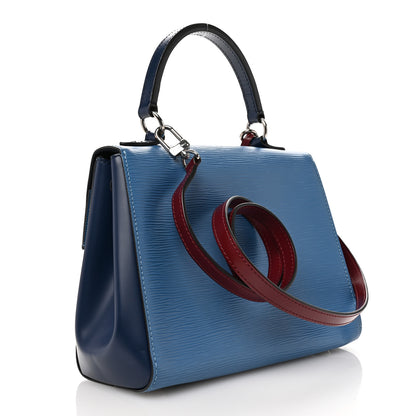 Louis Vuitton Epi Cluny BB Cyan Indigo Fuchsia 3 of 12
