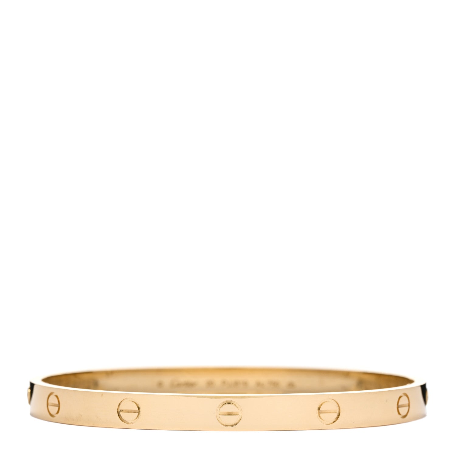 Cartier 18K Yellow Gold LOVE Bracelet 20 1 of 5