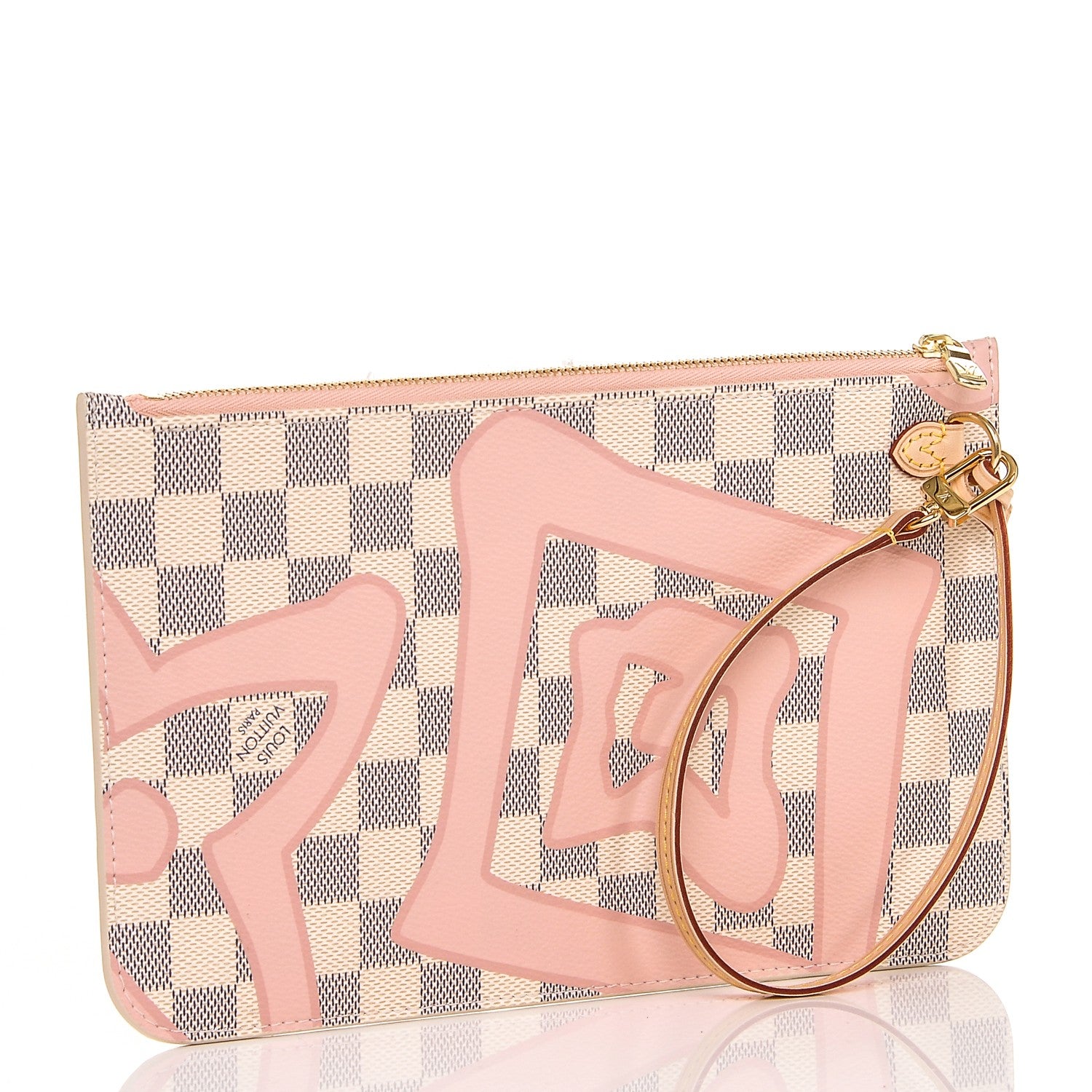 Louis Vuitton Damier Azur Tahitienne Neverfull MM GM Pochette 3 of 8