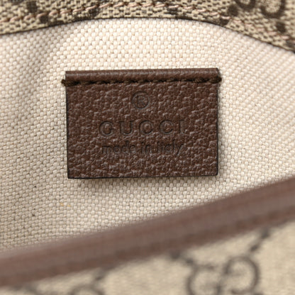 Gucci GG Supreme Monogram Neo Vintage Web Belt Bag Brown 6 of 11