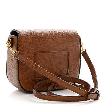 Mulberry Classic Grained Calfskin Small Darley Satchel Oak 3 of 9