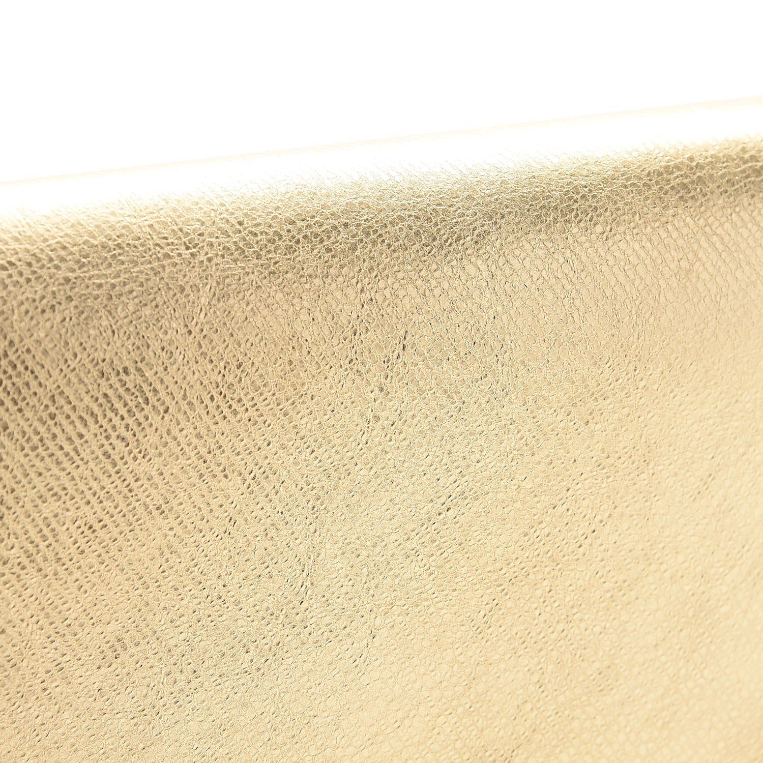 Saint Laurent Metallic Textured Calfskin Classic Monogram Tassel Clutch Gold 8 of 9
