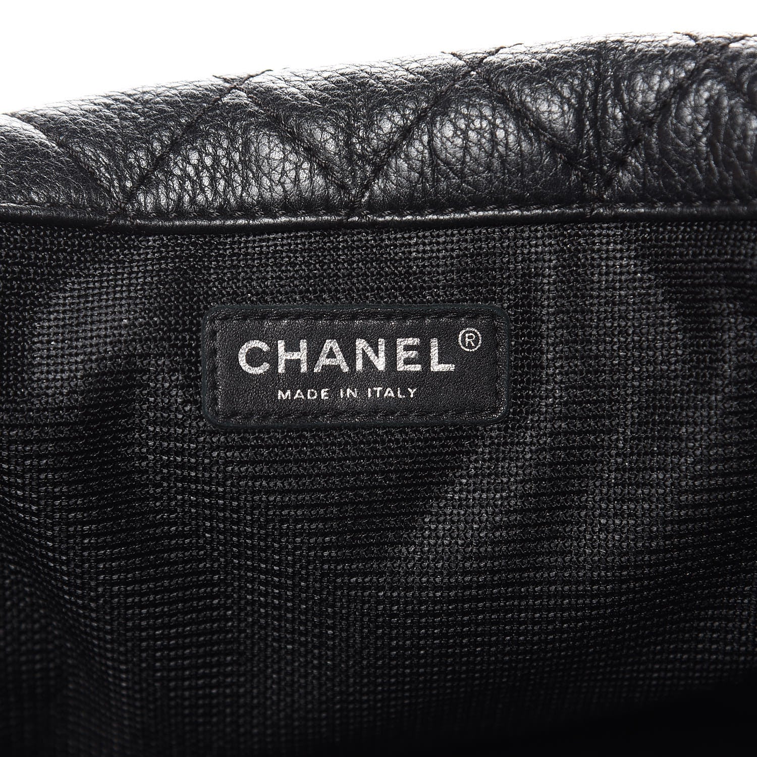 Chanel Calfskin Quilted XXL Travel Flap Bag Black 6 of 10