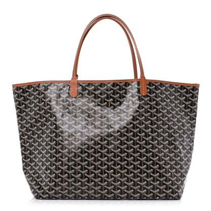 Goyard Goyardine Saint Louis GM Black Gold 3 of 9