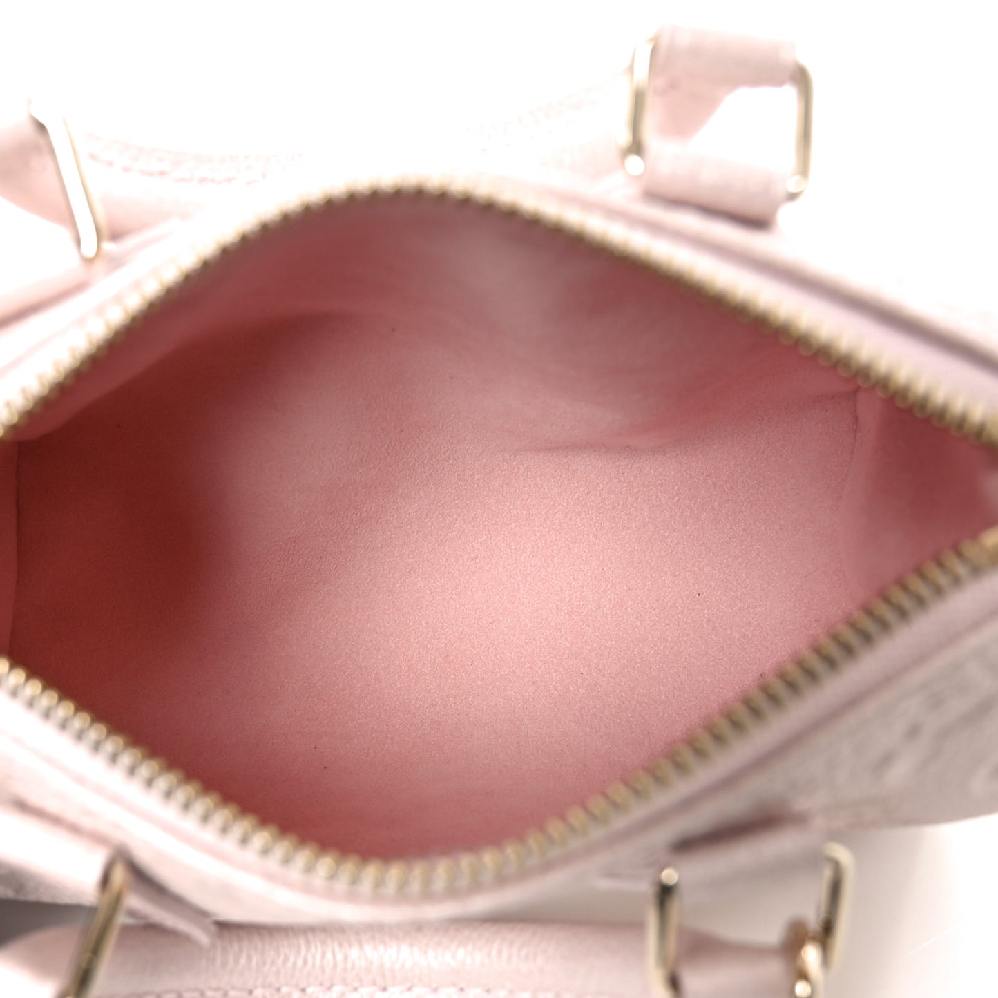 Empreinte Monogram Nano Speedy Snowy Pearl