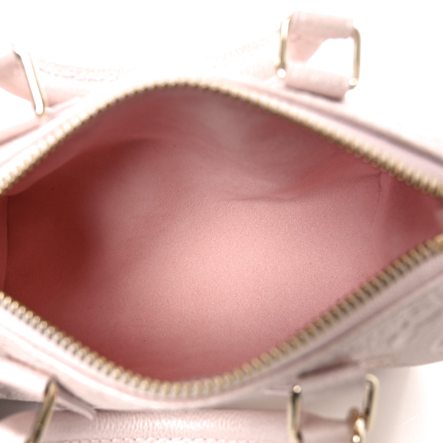 Louis Vuitton Empreinte Monogram Nano Speedy Snowy Pearl 5 of 9