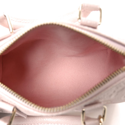 Louis Vuitton Empreinte Monogram Nano Speedy Snowy Pearl 5 of 9