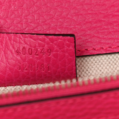 Gucci Pebbled Calfskin Embellished Guccify Small Dionysus Shoulder Bag Rosa 7 of 10