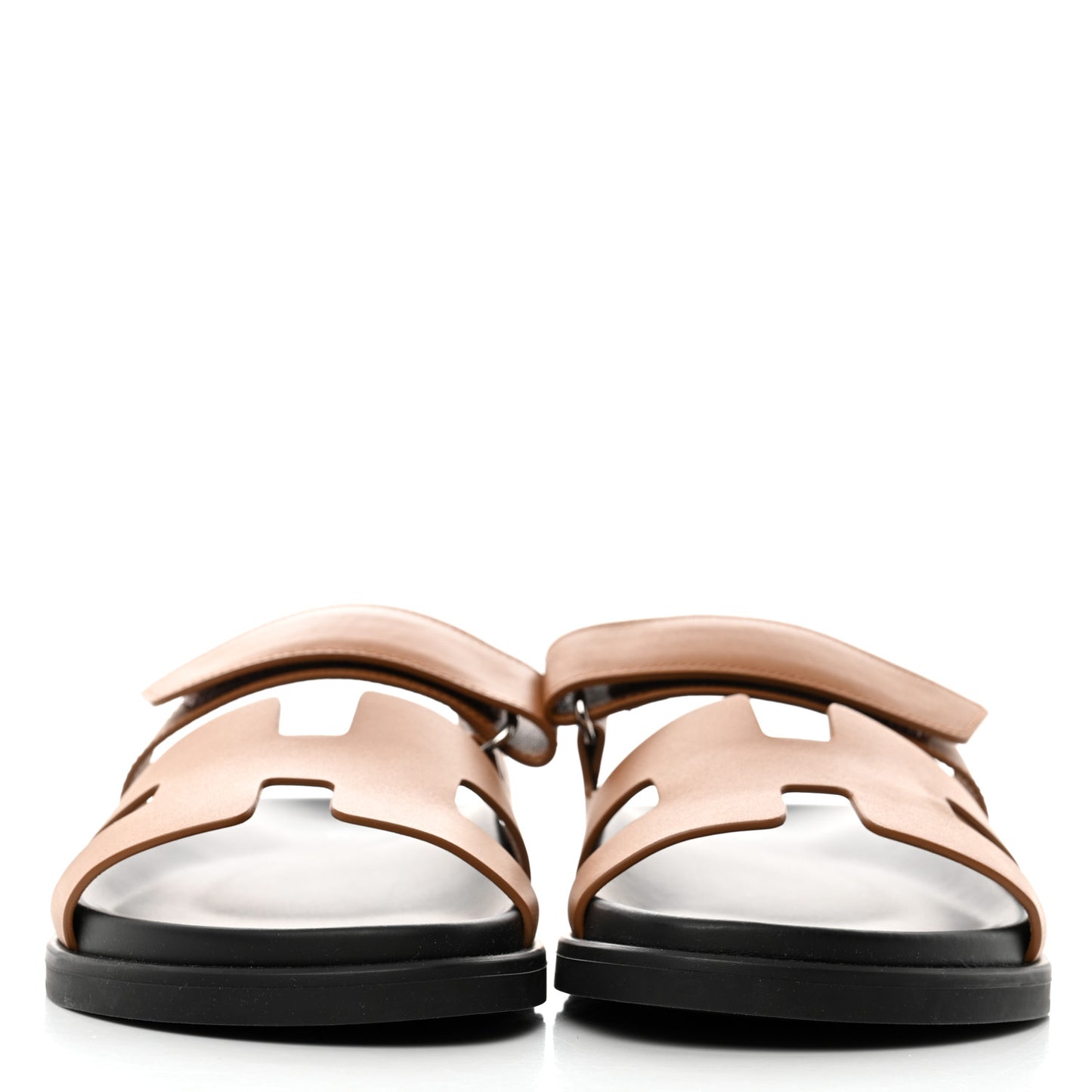 Calfskin Womens Chypre Sandals 38 Naturel