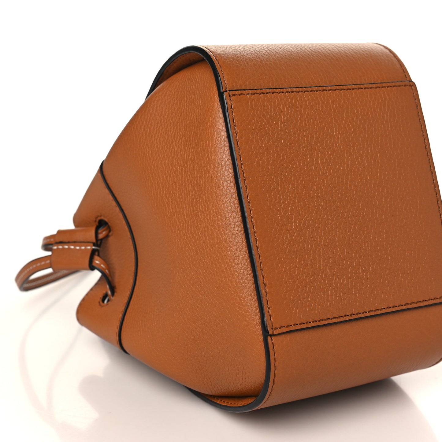 Calfskin Mini Hammock Shoulder Bag Light Caramel