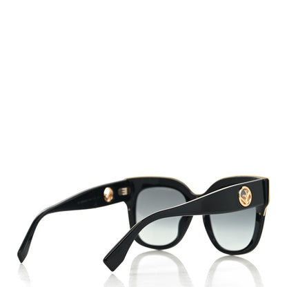 Fendi Acetate F is Fendi Cat Eye Sunglasses FF 0359/G/S Black 4 of 7