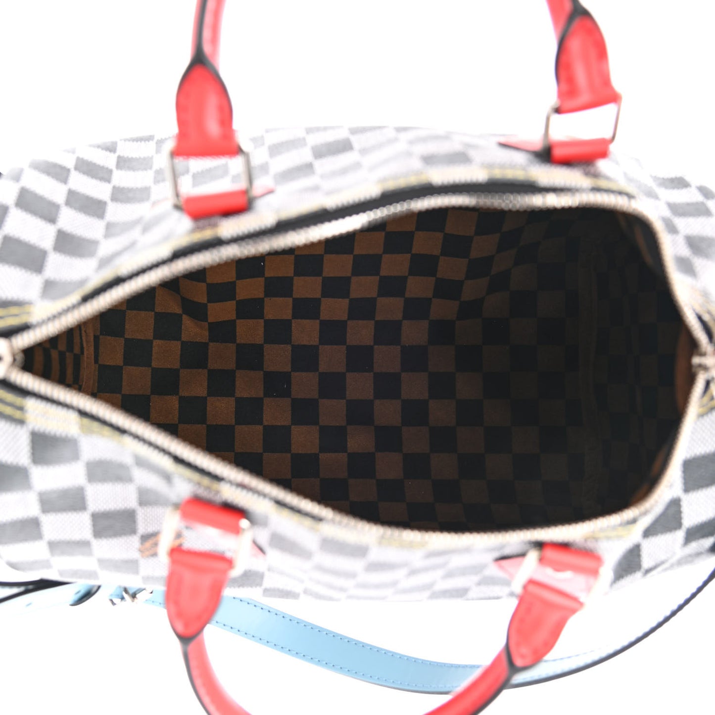 Damier Speedy Bandouliere 30 Black White