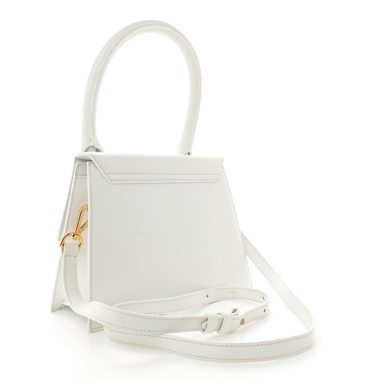 Smooth Calfskin Le Grand Chiquito White