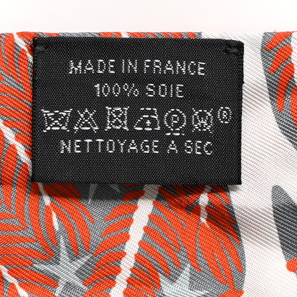 Hermes Silk Le Charme D Orphee Twilly Gris Acier Rose Poudre 3 of 5