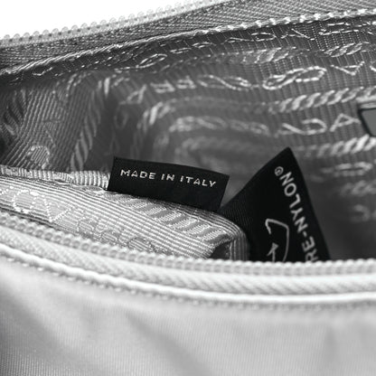 Prada Tessuto Nylon Mini Re-Edition 2000 Bag Fiordaliso 7 of 10