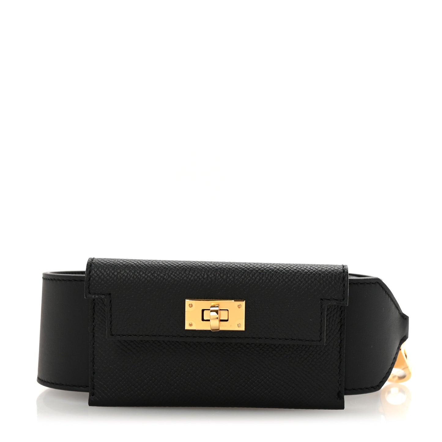 Swift Epsom Pocket Kelly Shoulder Strap Black