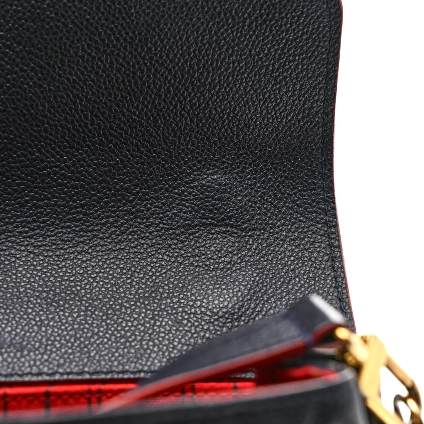 Empreinte Pochette Metis Marine Rouge