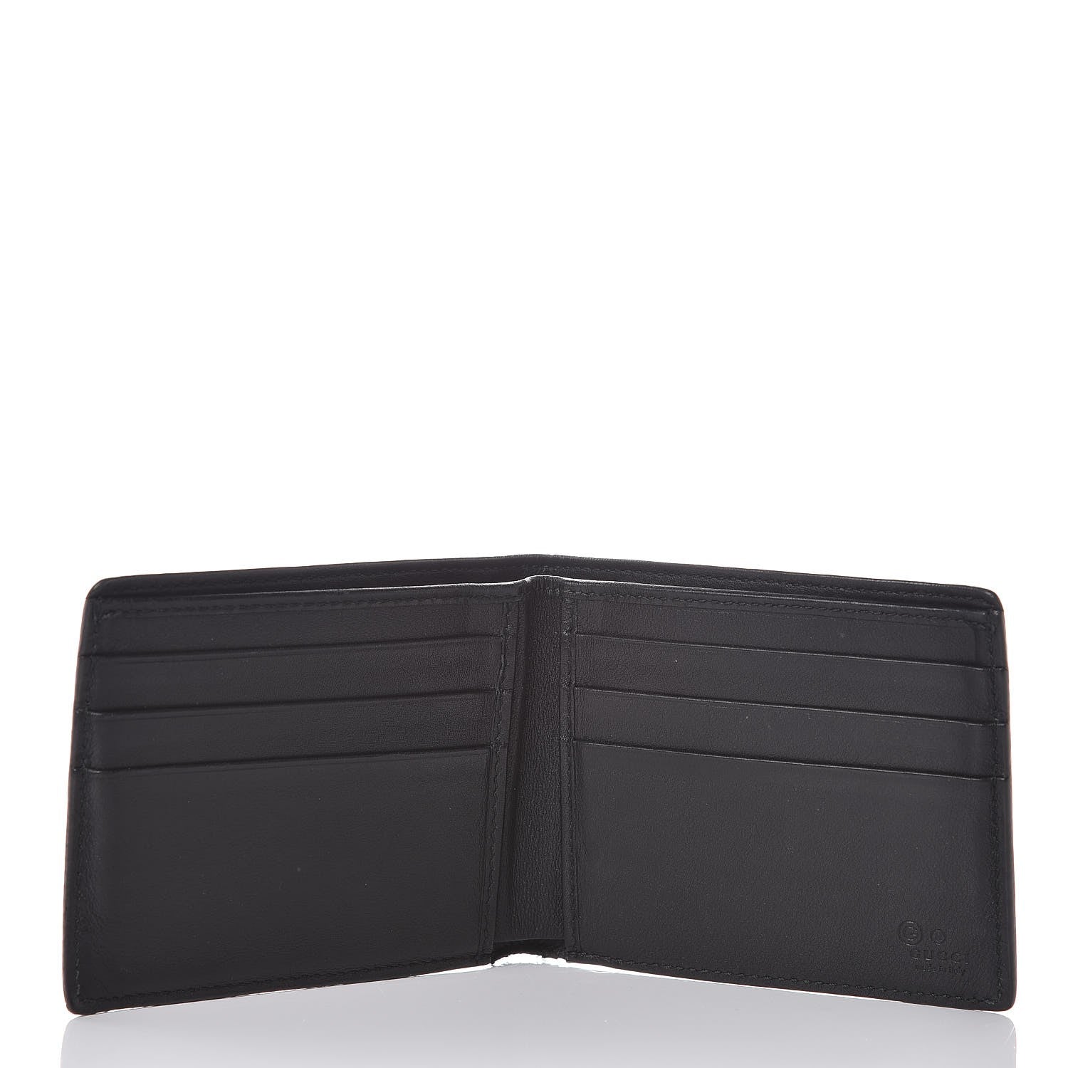 Gucci Microguccissima Bi-Fold Wallet Black 5 of 7
