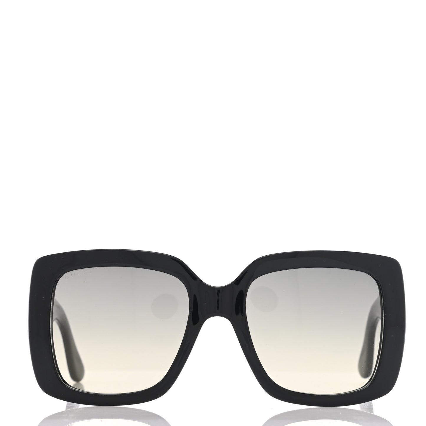 Acetate Square Frame Sunglasses GG0141S Black