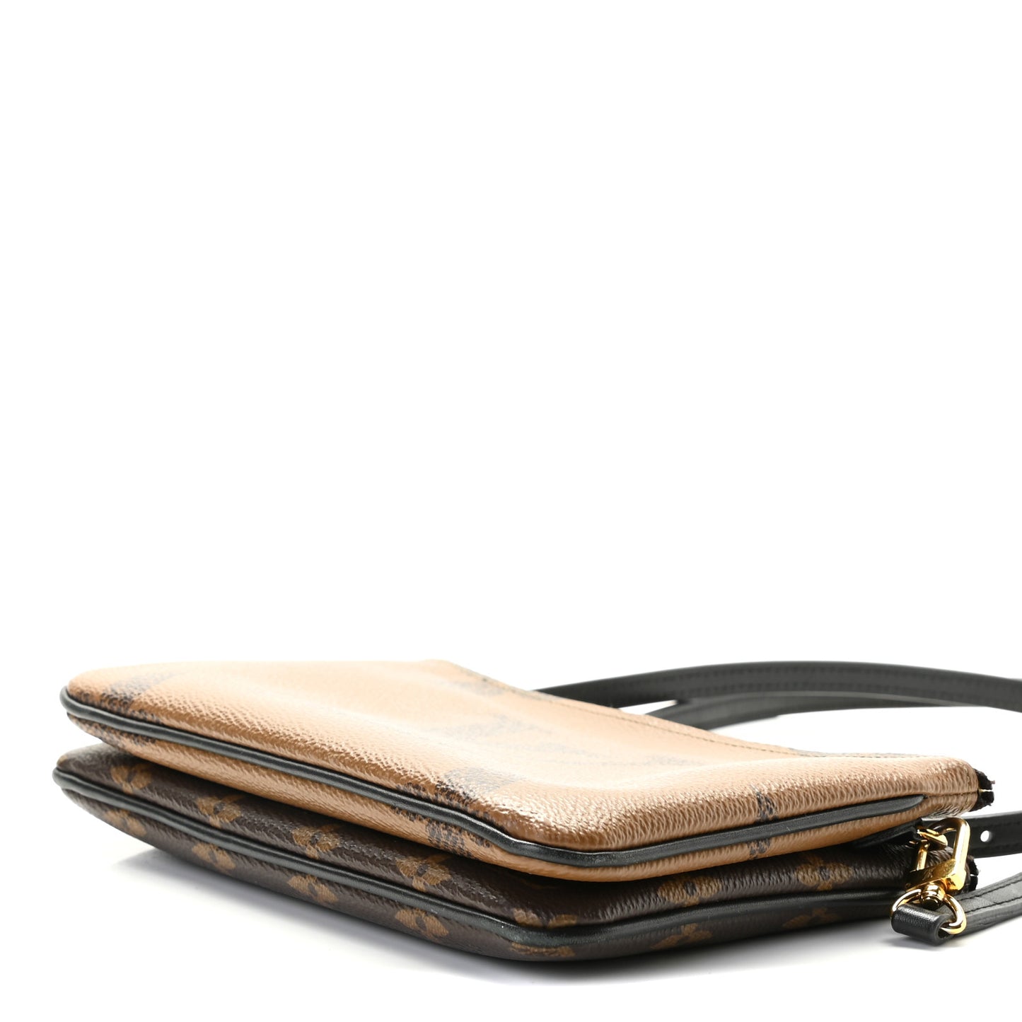 Reverse Monogram Giant Double Zip Pochette