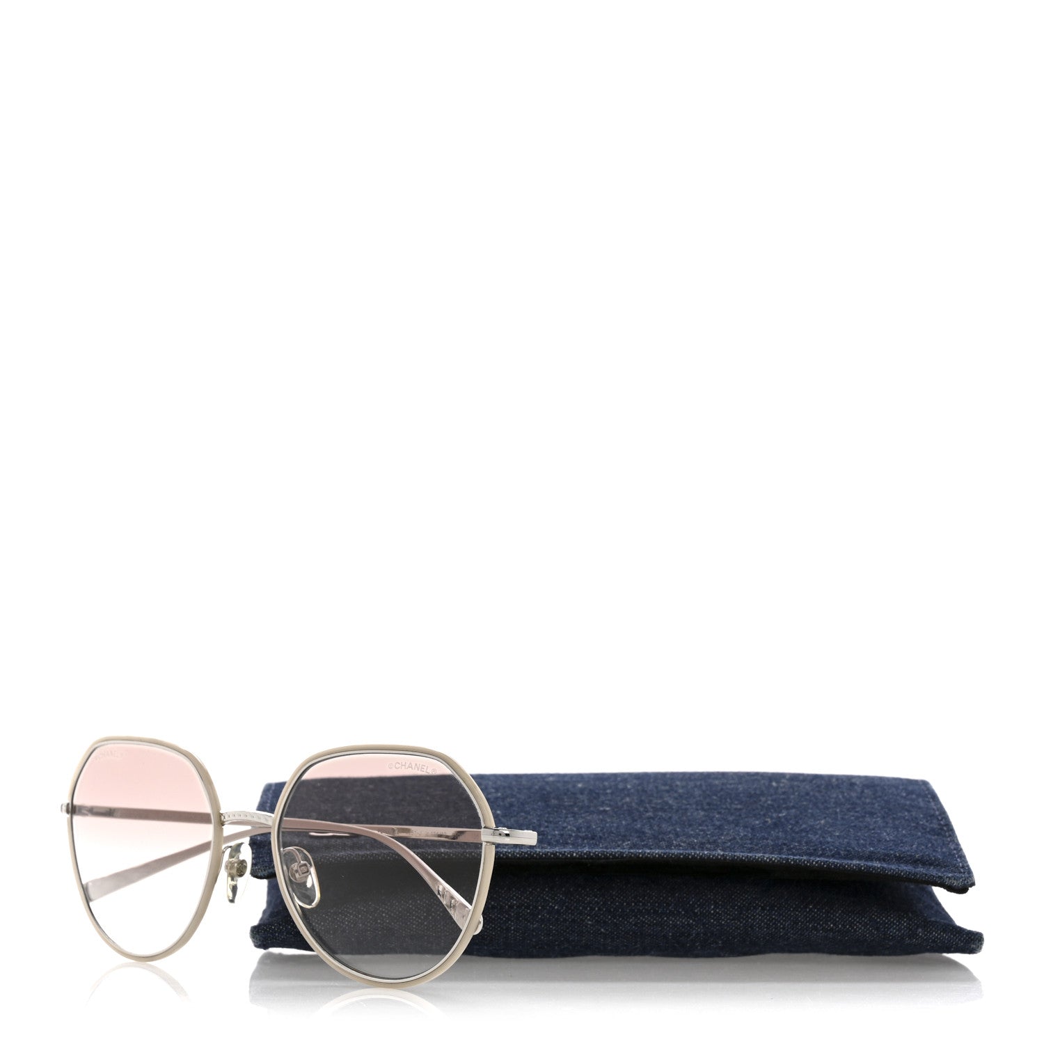 Chanel Round Sunglasses 4251-J Grey 8 of 8