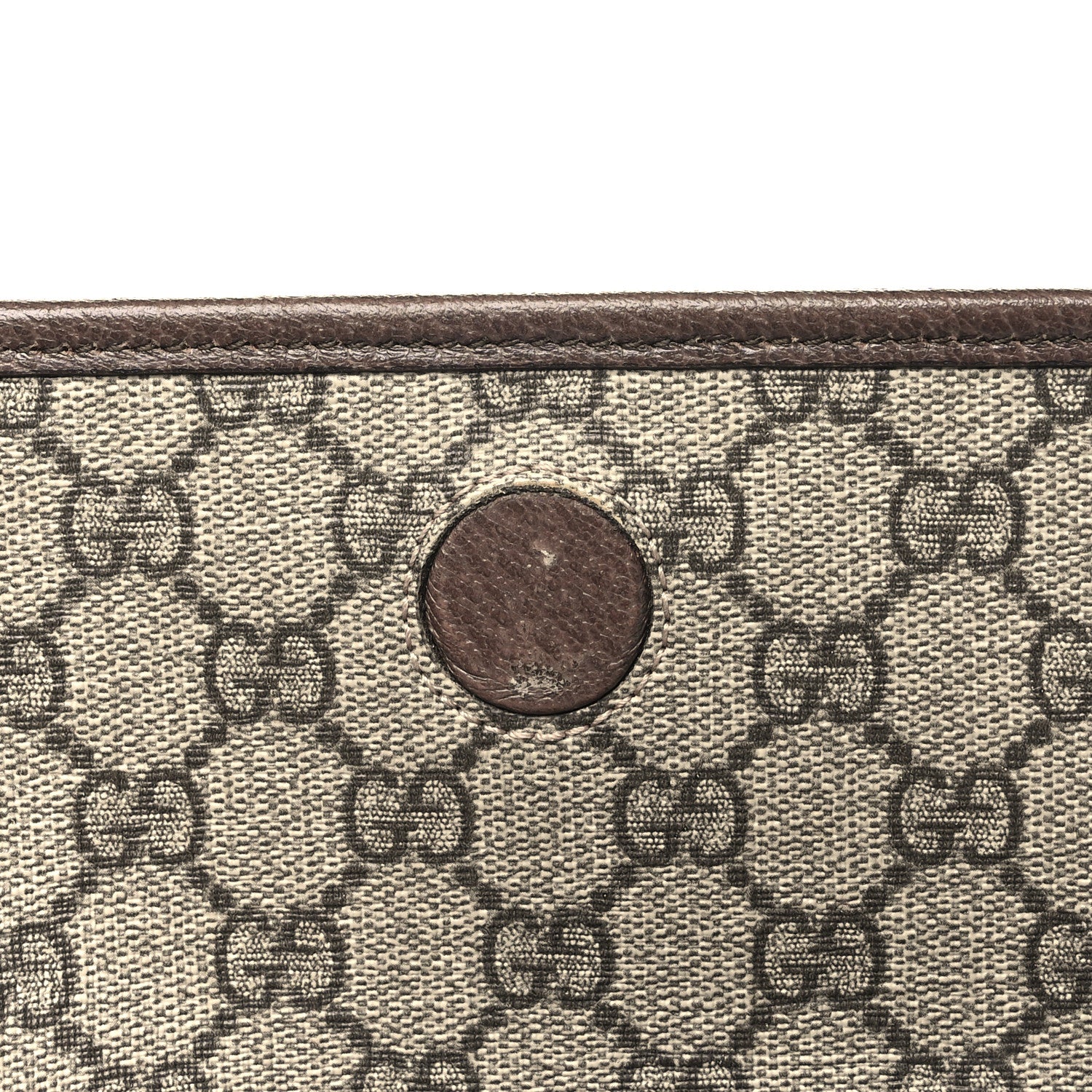 Gucci GG Supreme Monogram Neo Vintage Web Belt Bag Brown 11 of 11