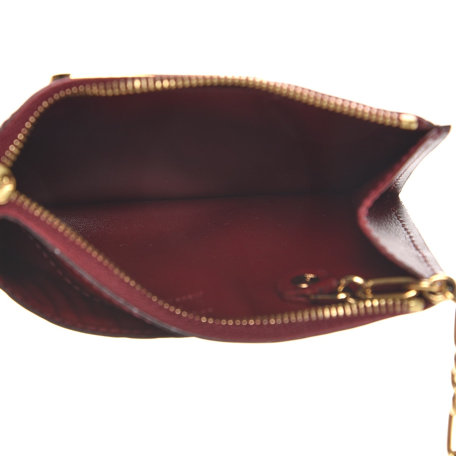 Louis Vuitton Vernis Key Pouch Griotte 5 of 7