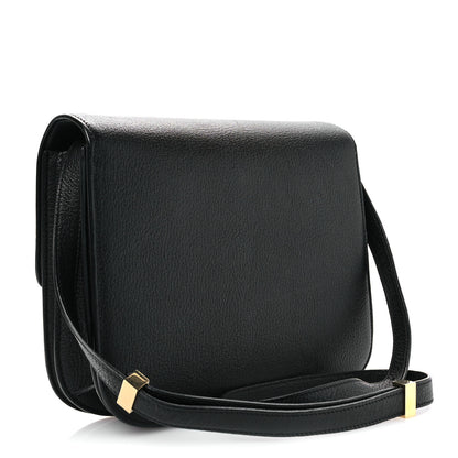 Celine Goatskin Medium Classic Box Flap Bag Black 3 of 11
