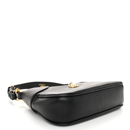 Gucci Goatskin Small Aphrodite Shoulder Bag Black 4 of 9