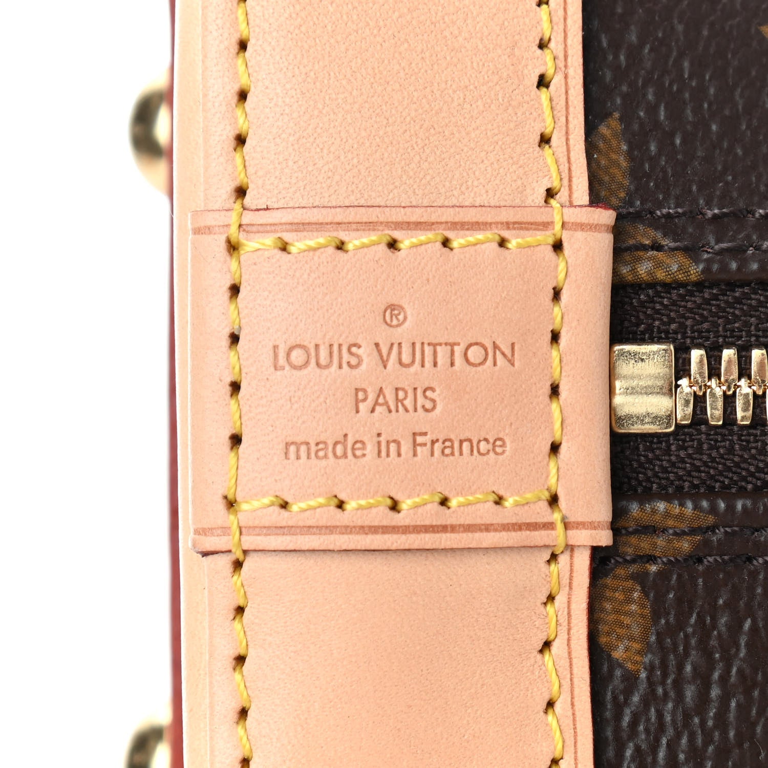 Louis Vuitton Monogram Alma BB 8 of 9